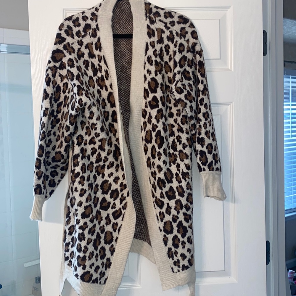 Leopard cardigan